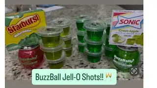 Add BuzzBall Jell-O shots to your party!!🎉 