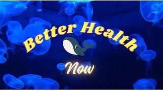 Calming music, underwater and 3 rounds calming breathing