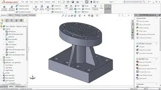 Tutorial Solidworks - Belajar Desain 3D #11 - Filter Pipe Hub - Solidworks 2017 (Fast Tutorial)