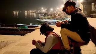 Day 3, Studying In Banaras Ghat || Study Trip || CMR university Bengaluru 