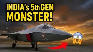 AMCA Fighter Jet | भारत का 5th Gen Stealth Monster | Explanation in Hindi #IndiaFighterJet #amca 