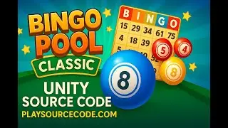 Bingo Pool Classic Bingo Games 🎱 | Unity Source Code | PlaySourceCode.com