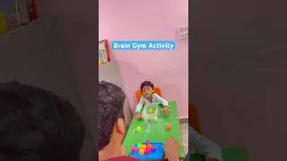 Brain Gym activity || Eye hand coordination activities || Autism kids activities #shorts #shortsfeed