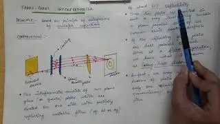 Lecture 21 (3rd Semester) - Fabry-Perot Interferometer Part 1