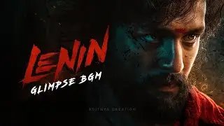 Lenin Glimpse BGM | Lenin Title Glimpse | Akhil Akkineni, Sree Leela | Murali Kishor Abburu | Thaman