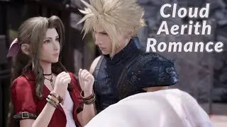 Final Fantasy 7 Remake - ❤️ Cloud & Aerith Romantic Scenes ❤️