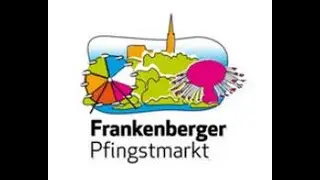 Pfingstmarkt im Aufbau