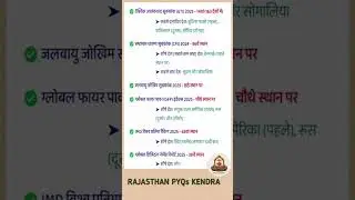 INDEX 2025 || महत्वपूर्ण सूचकांक 2025#currentaffairs #gk