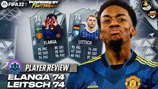 ELANGA 74 SILVER STAR E LEITSCH 74 SILVER STAR PLAYER REVIEW /// FIFA 22 PLAYER REVIEW