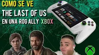 The last of us Rog ally Xbox white