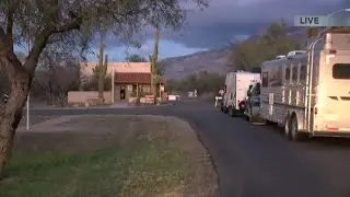 Catalina State Park closed due to flooding on Tuesday