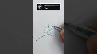 Elias name's signature making tutorial.  #signature #how #design