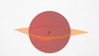 3° section de la sphère par un plan