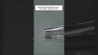 Natural Ruby Stone l Manik Stone 5 Carats | Shorts