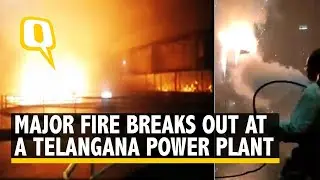 Major Fire Breaks Out at a Telangana Power Plant, At Least 9 People Still Stuck