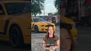 Mustang History in 1 Minute #cjponyparts #fordmustang #shoptalkshort