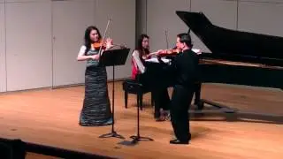 Navarra ( Danza Espagnole) op.33 for two violins and piano, by Pablo de Sarasate