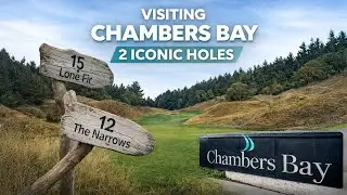 Visiting Two Iconic Chambers Bay Golf Holes | Golftics x The Tee Box