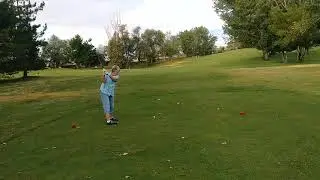 Shannon on 10th hole at Pebblebrook 2019