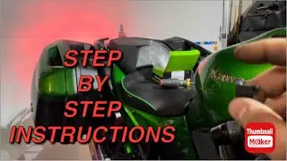 How to install a front brake switch 2018 H2 SX