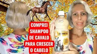 COMPREI SHAMPOO DE CAVALO 🐎 PARA FAZER MEU CABELO CRESCER!!!