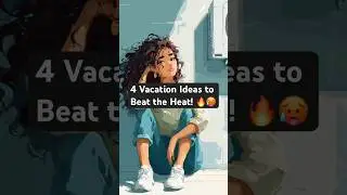 4 Vacation Ideas to Beat the Heat 🔥 #travel #travelblogger #vlog