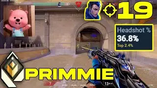 PRIMMIE AIM IS TOO GOOD! - Primmie [APAC] #Ranked