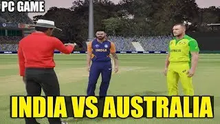 INDIA VS AUSTRALIA CRICKET MATCH IN ASHES CRICKET 17 | HIGH GRAPHICS CRICKET  PC GAME