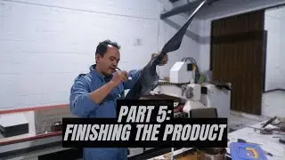 HALE UAV ITB Propeller Manufacturing Part 5 (Finishing the Product)