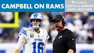 Dan Campbell Joins Costa and Jansen To Preview Rams Game | Costa and Jansen