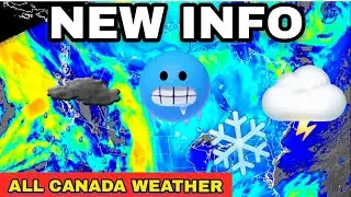 🔴 All Canada weather forecast for today, Latest weather Warnings, Environment Canada WARNS 