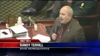 Terrill Reprimanded On House Floor For Alleged Outburst