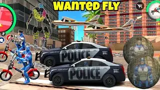 New Wanted Fly Mission in Rope hero Vice Town | Rope Hero Vice Town | New Mission | Gamer Blasty