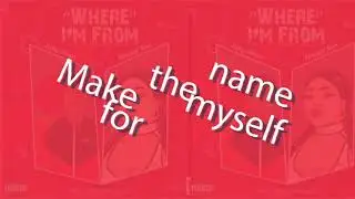 King Skipa - Where I'm from ft. Nappy Girl ( Prod. Wizzyprobeatz ) Lyrics Video