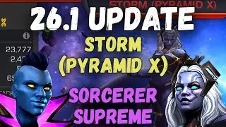 MCOC 26.1: Storm (Pyramid X) & Sorcerer Supreme - Marvel Contest of Champions