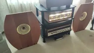 Heathkit AA-21C amp (rt channel inop)WiiM Pro Plus streamer/DAC, Caintuck/Lii Song Fast 8 speakers.