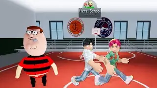 TROP MÉCHANT LE PROF DE SPORT DES SAJA BOYS DANS ROBLOX