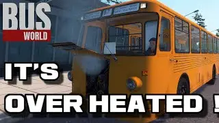 Игровой процесс Bus World Я сломал автобус. Он перегревается 😠 !