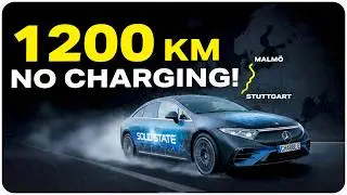 1,200km Without a Stop: Mercedes Smashes the Range Record!