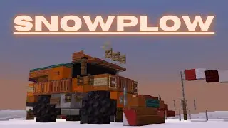 Minecraft: How to build a Snowplow in Minecraft | Minecraft Snowplow Tutorial