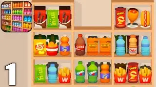 Goods Sorting : Match 3 Puzzle - Gameplay Walkthrough Part 1 All Levels 1-15 (Android & iOS)