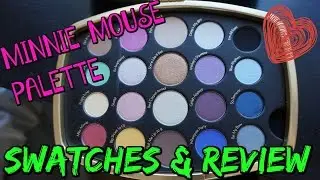 SEPHORA MINNIE MOUSE PALETTE REVIEW & SWATCHES | MakeupByMegB