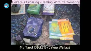 Some tarot Decks by Jayne Wallace