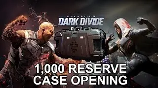 OPERATION DARK DIVIDE 1,000 RESERVE CASE OPENING | GETTING ALL THE NEW ITEMS