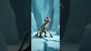 Horror Version of Ice Age! Manny, Sid, Diego & Scrat Reimagined as Prehistoric Nightmares! 🥶💀