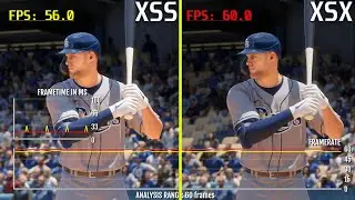 MLB The Show 21 Xbox Series S vs Xbox Series X Graphics Comparison