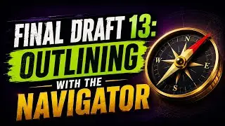 Outline Your Script With Final Draft 13 Navigator #screenwriting #finaldraft #basics 