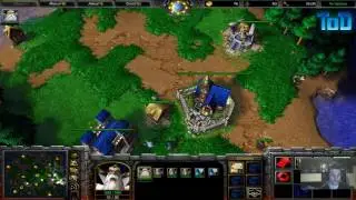 Warcraft III #175 - kakaktekoi Human vs NightElf (Turtle Rock)