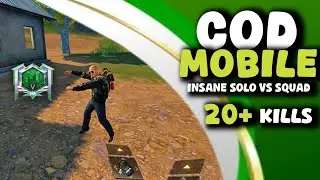 Insane Solo vs Squad l 20+ Kills l Cod Mobile Gameplay Fpp Battle Royale