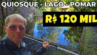 [1016] MINI CHACRINHA EM SANTO ANTÔNIO 450 M², CASA, LAGO, QUIOSQUE, VERTENTE R$ 130 MIL #chacara